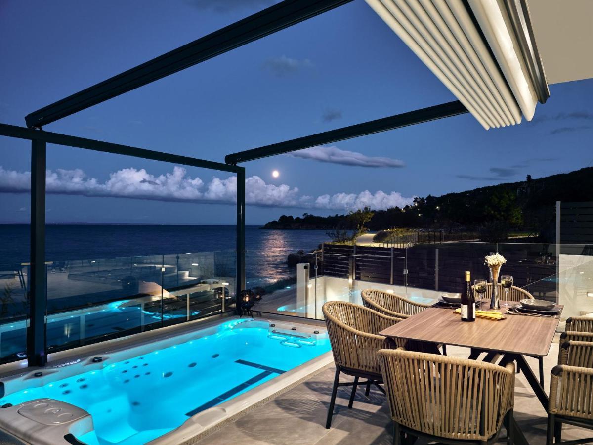 Blue View Villa - Coastal Elegance With Swim Spa, By Zantewize Alykanas  Dış mekan fotoğraf