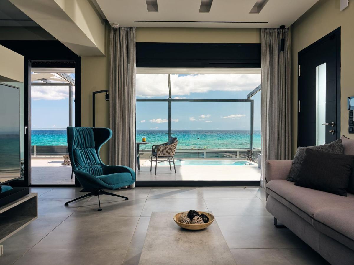 Blue View Villa - Coastal Elegance With Swim Spa, By Zantewize Alykanas  Dış mekan fotoğraf